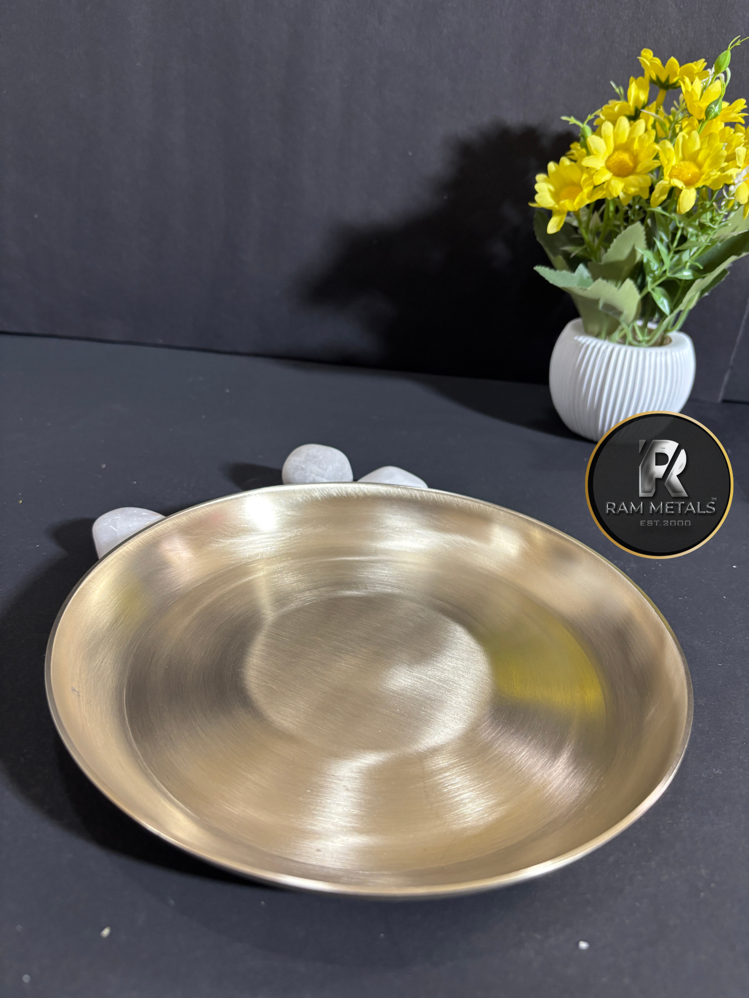 Premium Bronze Thali - Handcrafted Kansa Dinner Thali Manufacturer in India